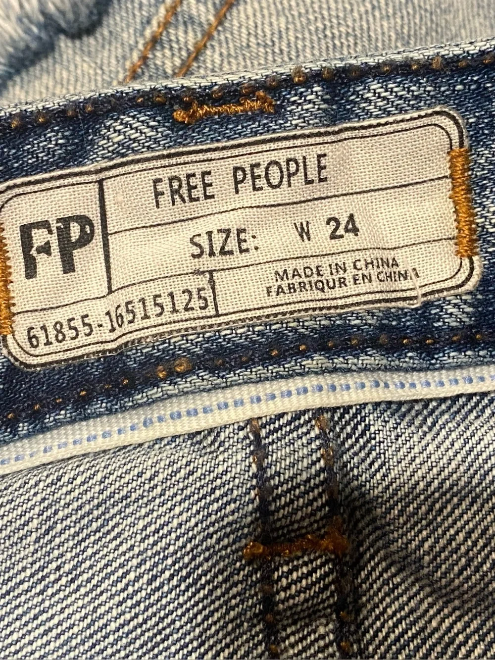 Free People Denim Shorts
